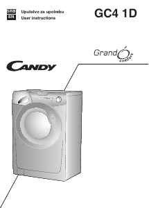 Manual Candy GC4 1071D1/2-S Washing Machine