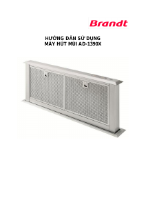 Hướng dẫn sử dụng Brandt AD1390X Mũ đầu bếp