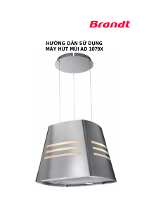 Hướng dẫn sử dụng Brandt AD1079X Mũ đầu bếp