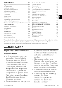 Bruksanvisning Smeg FAB32LCR5 Kyl-frys