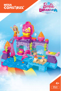 Bedienungsanleitung Mega Construx set FFW90 Barbie Mermaid lagoon