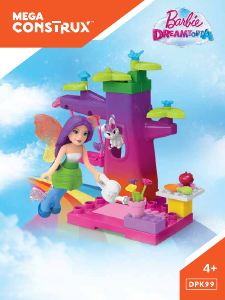 Bedienungsanleitung Mega Construx set DPK99 Barbie Fairy treehouse