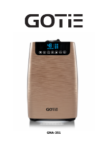 Manual GOTIE GNA-351 Humidifier