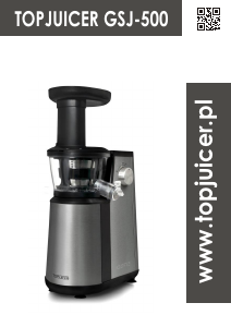 Manual GOTIE GSJ-500G Juicer