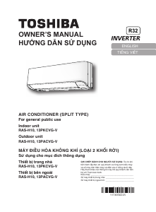 Manual Toshiba RAS-H13PACVG-V Air Conditioner