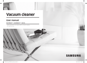 Manual Samsung SC07M25L0WC Vacuum Cleaner