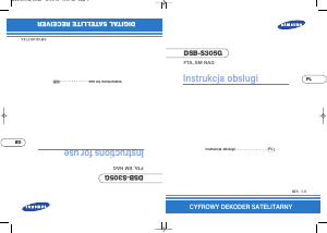 Instrukcja Samsung DSB-S305 Odbiornik cyfrowy