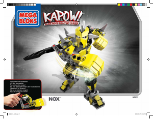 Bruksanvisning Mega Bloks set 94201 Kapow Nox