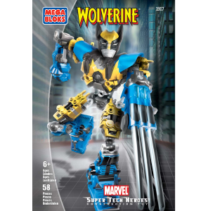 Handleiding Mega Bloks set 1917 Marvel Wolverine