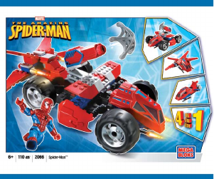 Handleiding Mega Bloks set 2066 Marvel Spider-Man