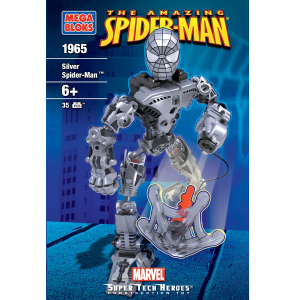 Handleiding Mega Bloks set 1965 Marvel Silver Spider-Man