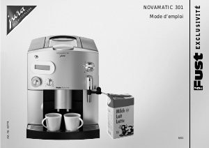 Mode d’emploi Jura NOVOMATIC 301 Cafetière