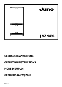 Mode d’emploi Juno JVZ9491 Réfrigérateur combiné