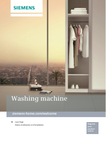 Mode d’emploi Siemens WP12T285FF Lave-linge