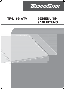 Handleiding TechnoStar TF-L19B ATV LCD televisie