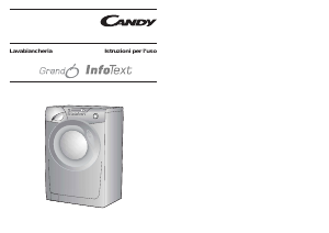 Manuale Candy GO 106 TXT-01 Lavatrice