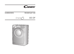 Manuale Candy GO 107DF/3-01 Lavatrice