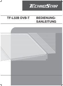 Manual TechnoStar TF-L32B DVB-T LCD Television