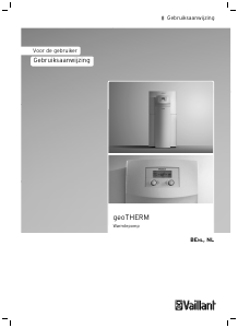 Handleiding Vaillant geoTHERM Solo VWS 61-171/3 Warmtepomp