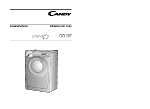 Manuale Candy GO 107DF/L1-01 Lavatrice