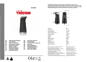 Εγχειρίδιο Tristar SD-2510 Δοχείο υγρού σαπουνιού