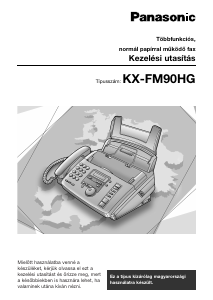 Használati útmutató Panasonic KX-FM90HG Faxgép