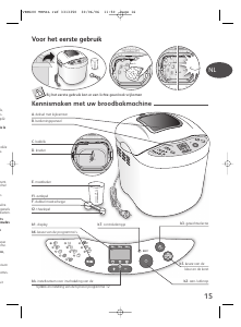 Handleiding Tefal OW2001 Broodbakmachine