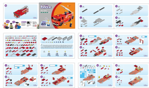 Manual Wilko Blox set 0473602 Rescue Fire truck