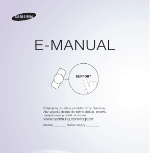 Instrukcja Samsung PS51E8000GS Telewizor plazmowy