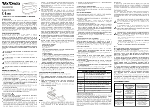 Manual de uso MX Onda MX-PX2406 Oxímetro de pulso
