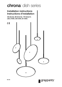 Mode d’emploi Graypants Chrona Dish 10 Lampe