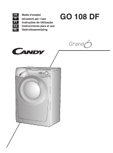 Manuale Candy GO 108DF/1-16S Lavatrice