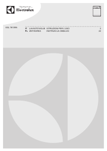 Manuale Electrolux ESL7610RA Lavastoviglie