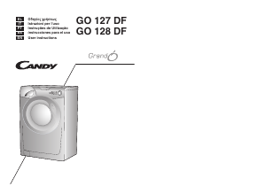 Manual Candy GO 127DF-18S Washing Machine