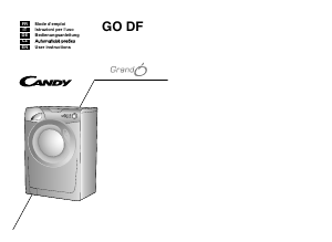 Manual Candy GO 127DF/L1-S Washing Machine