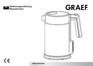 Bedienungsanleitung Graef WK 72 Wasserkocher