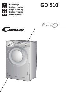 Mode d’emploi Candy GO 510/1-16S Lave-linge