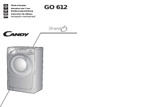 Manuale Candy GO 612-37S Lavatrice