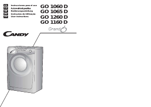 Manual de uso Candy GO 1065D-37S Lavadora