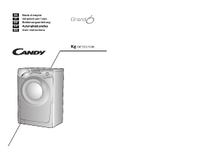 Manual Candy GO 1282DS-18S Washing Machine