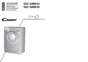 Manuale Candy GO 1460D-36S Lavatrice