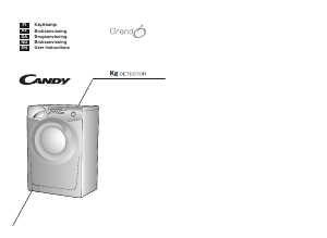 Bruksanvisning Candy GO 1682D-86S Tvättmaskin