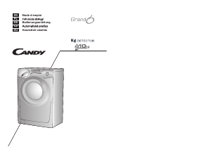 Mode d’emploi Candy GO 12102D-UK Lave-linge