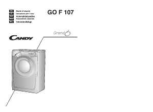 Manuale Candy GO F107-UK Lavatrice