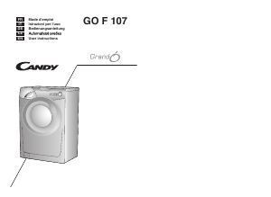 Mode d’emploi Candy GO F107/4-36S Lave-linge