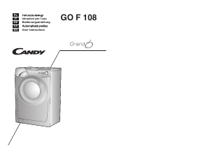 Manual Candy GO F108/1-16S Washing Machine