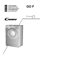Manuál Candy GO F108/L1-S Pračka