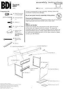 Manual BDI Format 6301 Desk