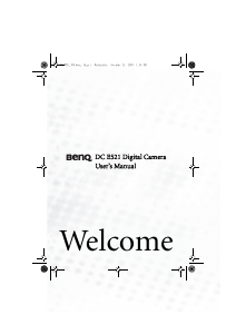 Manual BenQ DC E521 Digital Camera