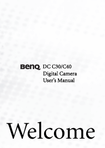 Handleiding BenQ DC C30 Digitale camera